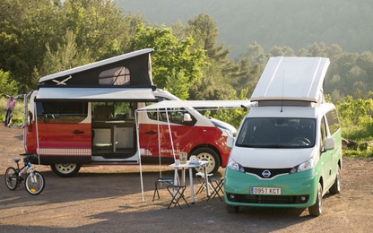 Nissan ra mắt xe gia đình chuyên dụng cho cắm trại