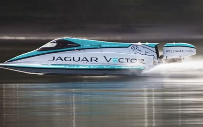 Jaguar phá kỉ lục Thế giới về tốc độ tàu thủy điện