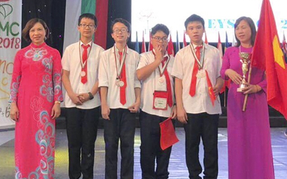 Việt Nam giành năm huy chương vàng Toán học trẻ quốc tế