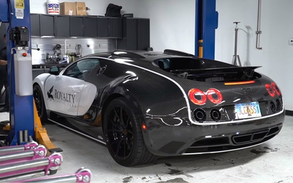 Bugatti Veyron tiêu tốn 21.000 USD mỗi lần thay dầu