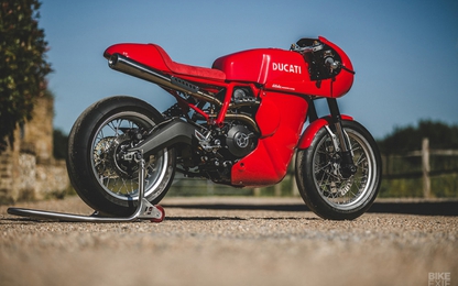 Ducati Scrambler độ phong cách xe đua