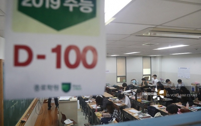 Đếm ngược 100 ngày đến kỳ thi ĐH: Đấu trường sinh tử của Hàn Quốc