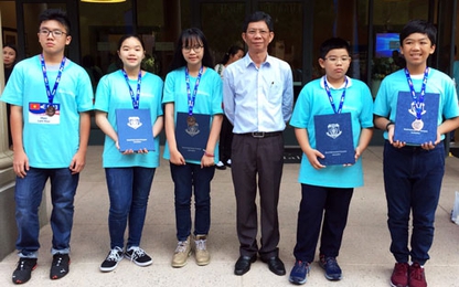 5 học sinh chuyên Trần Đại Nghĩa giành huy chương Olympiad Toán học