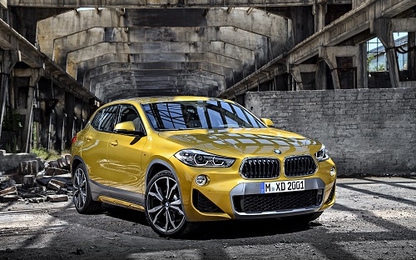 BMW X2 đón đầu xu hướng màu vàng ánh kim năm 2018