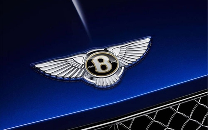 Xe siêu sang Bentley xuất xưởng trong 2019 gắn logo riêng
