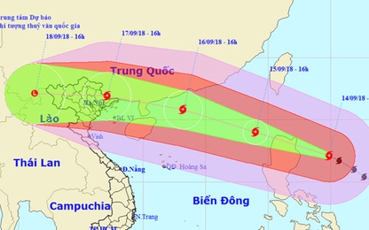 Hà Nội lên kế hoạch ứng phó siêu bão Mangkhut