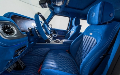 ‘Vua địa hình’ Mercedes-AMG G63 nội thất xanh độc đáo