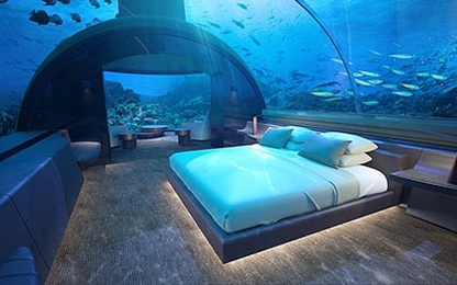 Maldives khai trương biệt thự khách sạn đầu tiên dưới biển