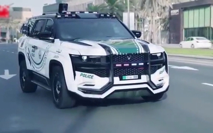 Ghiath - SUV độc nhất thế giới của cảnh sát Dubai