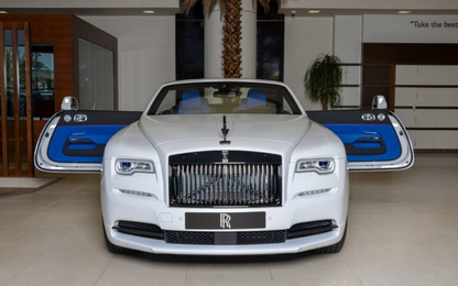 Rolls-Royce Dawn phối màu độc đáo ở Abu Dhabi