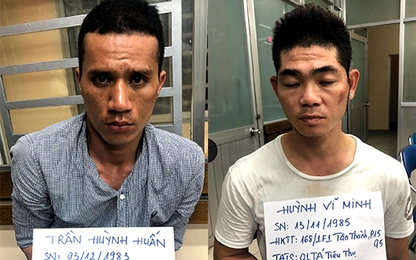 Đặc nhiệm Sài Gòn bắt 2 gã giật dây chuyền của người bưng phở