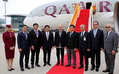 Khai trương đường bay thẳng đầu tiên từ Qatar đến Đà Nẵng