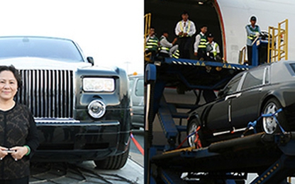 Xe siêu sang Rolls-Royce tứ quý 7 của bà Dương Thị Bạch Diệp