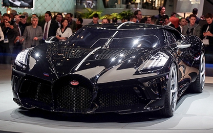 Siêu xe Bugatti đắt nhất thế giới giá gần 19 triệu USD