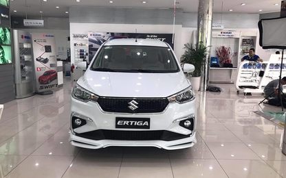 Suzuki Ertiga 2019 cập bến đại lý, giá từ 499 triệu đồng