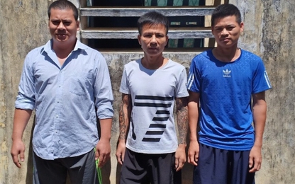 Ba người bảo kê máy gặt lúa ở Nghệ An bị khởi tố