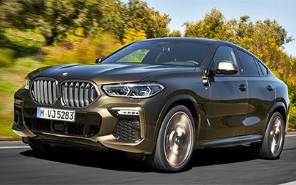 BMW X6 2020 - SUV mới cơ bắp và tiện nghi hơn