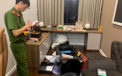 Camera quay cảnh trộm phá 2 két sắt trong biệt thự của Nhật Kim Anh
