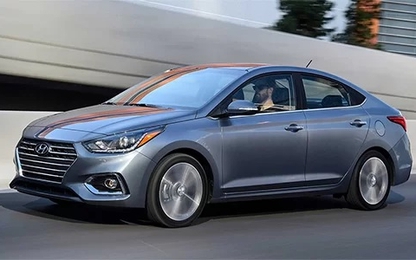 Hyundai Accent 2020 động cơ mới, giá từ 15.200 USD