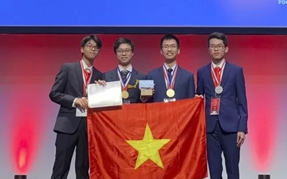 Việt Nam giành hai huy chương vàng Olympic Hóa học quốc tế