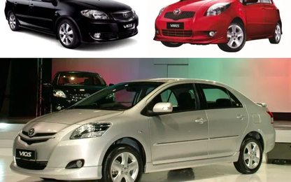 Triệu hồi 41.000 xe Vios, Camry, Corolla Altis và Yaris tại Malaysia