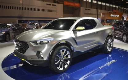 Xe bán tải Hyundai có thể đấu Ford Ranger Raptor