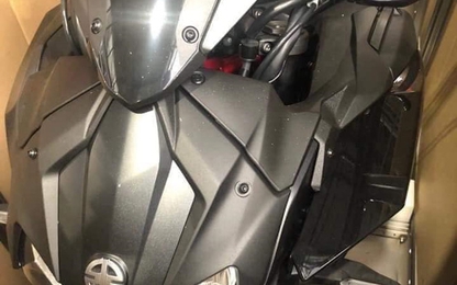 Kawasaki Z H2 lộ ảnh - naked bike với động cơ siêu nạp
