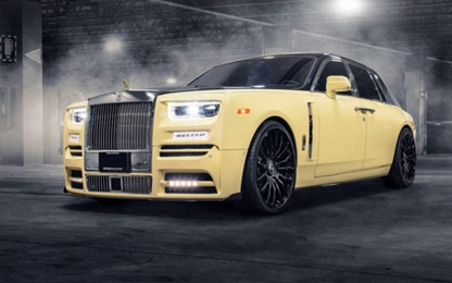 Rolls-Royce Phantom lắp biểu tượng cú vàng