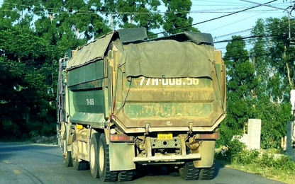 Xe cơi thùng chở "có ngọn" hoành hành QL19 xuyên tỉnh Bình Định- Gia Lai