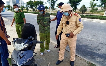 Quảng Nam: Kẻ trộm xe máy bị bắt khi “thông chốt” kiểm dịch
