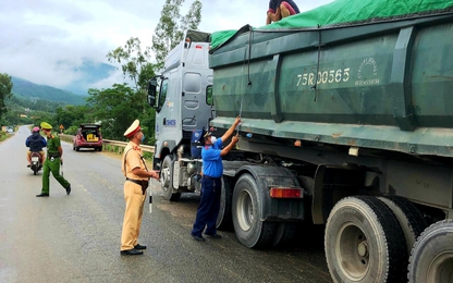 Quảng Nam: Dẹp nạn xe chở quá tải sau phản ánh của Tạp chí GTVT