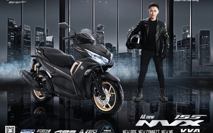 Yamaha NVX thế hệ mới ra mắt Việt Nam, giá tăng nhẹ