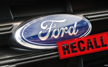 Ford triệu hồi 3 triệu xe trên toàn cầu do lỗi túi khí