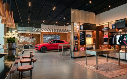 Không gian trải nghiệm xe thể thao Đức Porsche Studio ra mắt tại Hà Nội