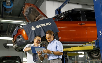 Suzuki Việt Nam gia tăng thời gian bảo hành cho xe chạy xăng