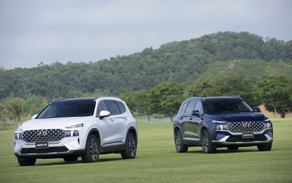 Vừa ra mắt, doanh số Hyundai Santa Fe lập tức tăng gấp rưỡi
