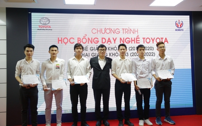 Quỹ Toyota Việt Nam tuyển sinh khóa 4 chương trình “Học bổng dạy nghề Toyota”