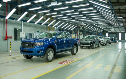 Chiếc Ford Ranger sản xuất tại Việt Nam thứ 100.000 xuất xưởng