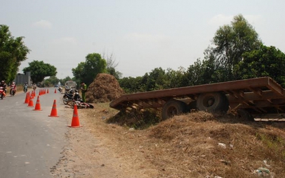 TNGT khiến 2 người tử vong ở Tây Ninh, rơ moóc không có kiểm định
