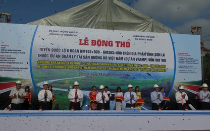 Khởi công xây dựng 110 km tuyến QL6, tỉnh Sơn La