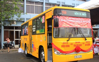 Đưa vào sử dụng xe buýt 5 sao kết nối sân bay Tân Sơn Nhất