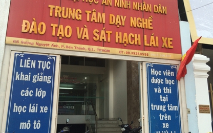 “Bát nháo” học lái xe ôtô ở T.P HCM: "Treo đầu dê bán thịt chó"