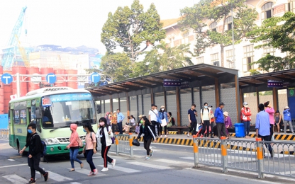TP.HCM tăng cường 180 chuyến xe buýt dịp Tết Dương lịch