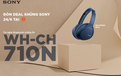 Sony ra mắt tai nghe Bluetooth chống ồn WH-CH710N tại Việt Nam