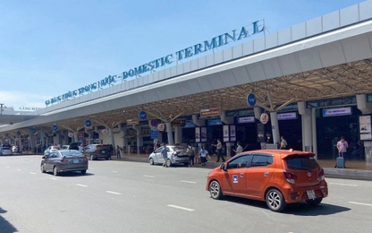 Sân bay Tân Sơn Nhất thông thoáng sau phân luồng xe đưa đón