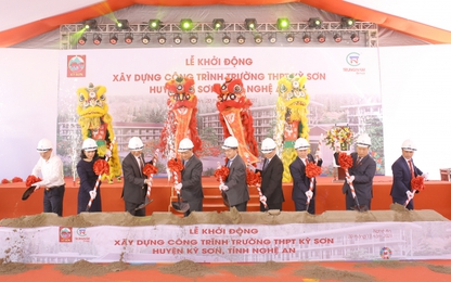 Trungnam Group tài trợ xây dựng trường học 110 tỷ đồng tại Nghệ An