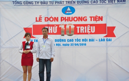 10 triệu lượt xe trên tuyến cao tốc Nội Bài - Lào Cai