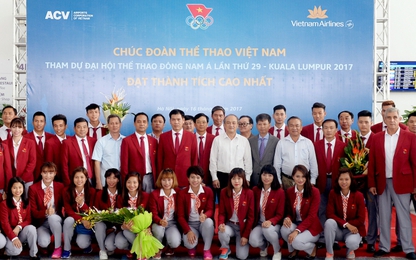 Vietnam Airlines đồng hành cùng Đoàn Thể thao Việt Nam tham dự SEA Games 29