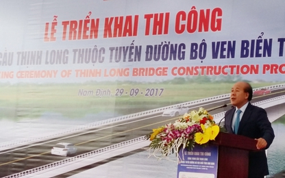 Khởi công xây cầu Thịnh Long, động lực để Nam Định phát triển