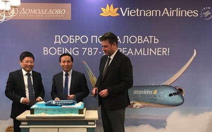 Vietnam Airlines khai thác Boeing 787-9 trên đường bay Hà Nội - Moscow